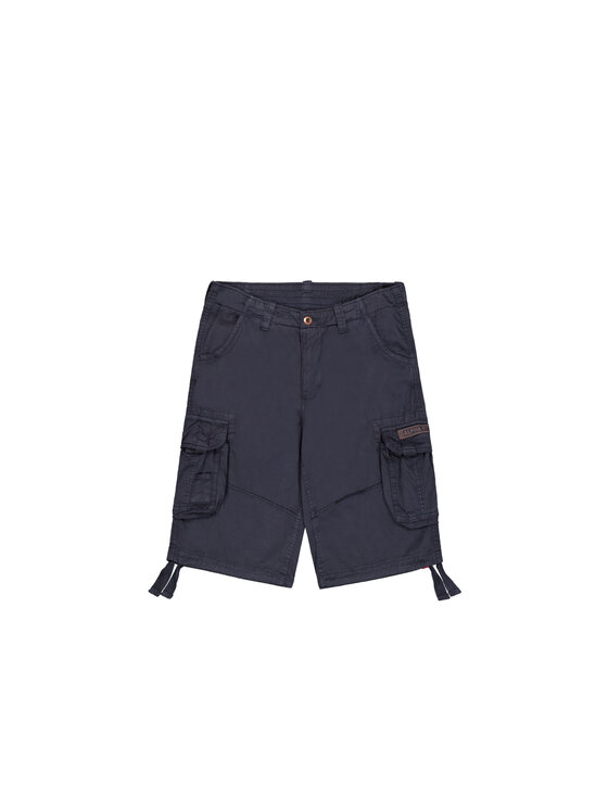 Alpha Industries Alpha Industries Szorty Jet Short Błękitny Regular Fit
