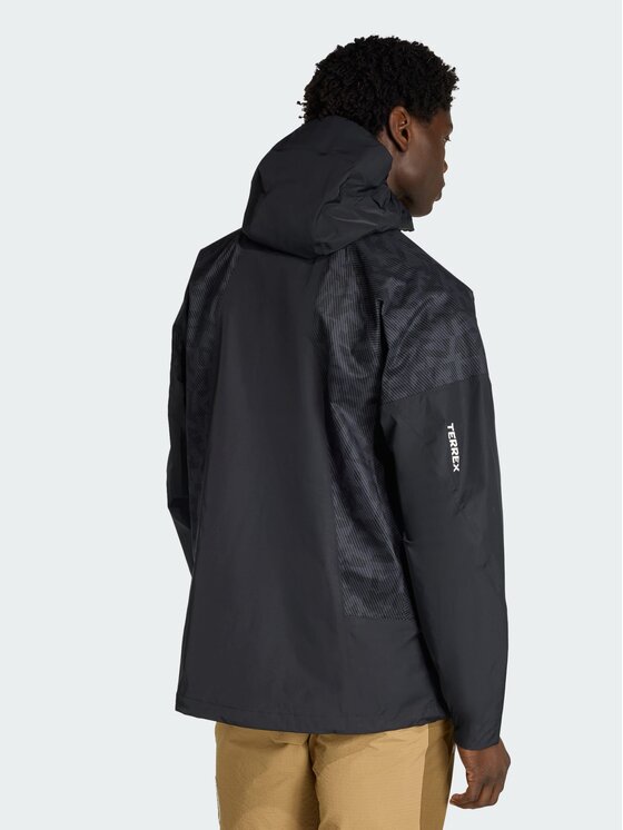 adidas adidas Kurtka outdoor 162751 Czarny Regular Fit