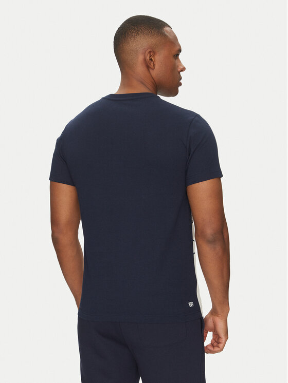 Lacoste Lacoste Футболка TH0031 Cиній Regular Fit