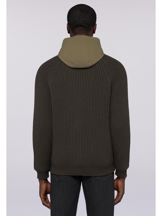 Trussardi Trussardi Cardigan M0268000028N035 Verde Regular Fit