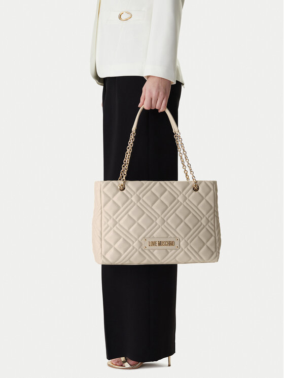 LOVE MOSCHINO Táska JC4145PP1OLA0110 Ekru