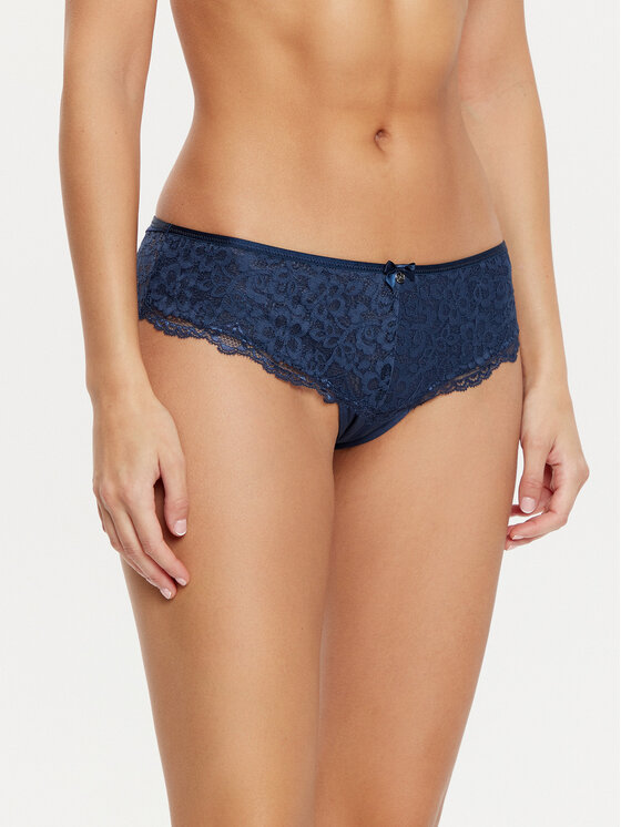 Hunkemöller Brazīļu stila biksītes Marine 206315 Tumši zils