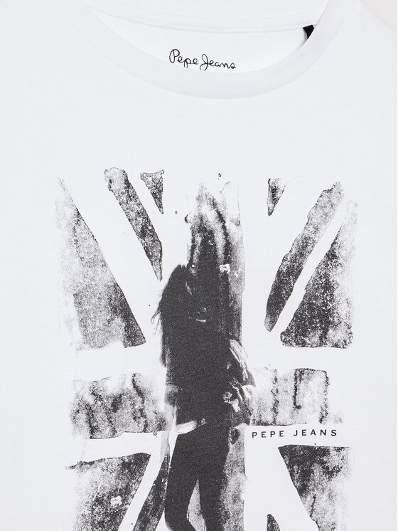 Pepe Jeans Pepe Jeans Blusa Brenda PG502918 Bianco Regular Fit