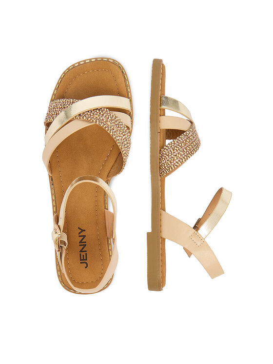 JENNY JENNY Sandalen CEO-M-F9011-YLD Goldfarben