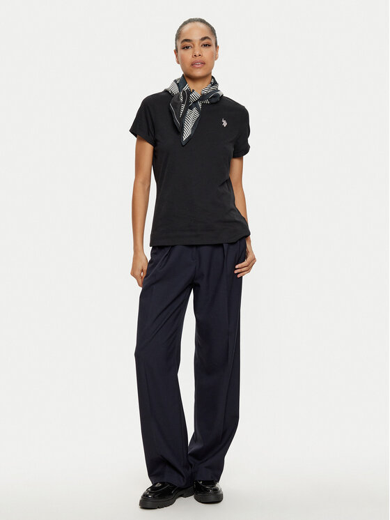 U.S. Polo Assn. U.S. Polo Assn. T-Shirt WUP0634 Schwarz Regular Fit