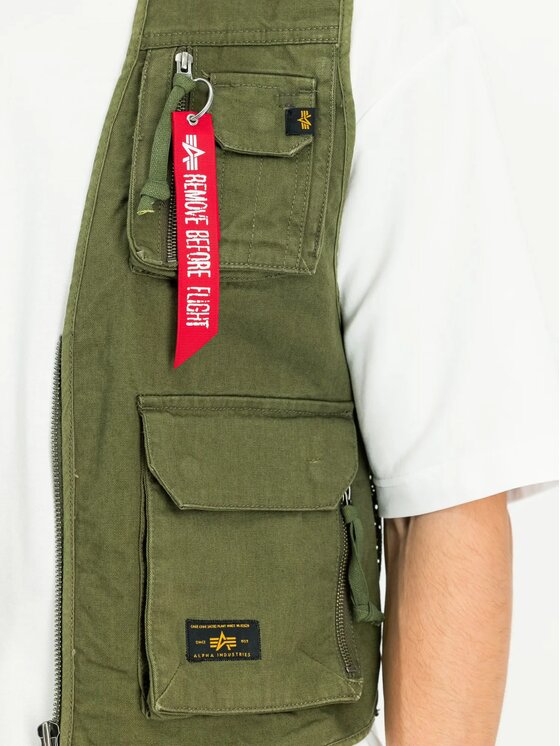 Alpha Industries Alpha Industries Vesta AI.266109 Zelená Oversize