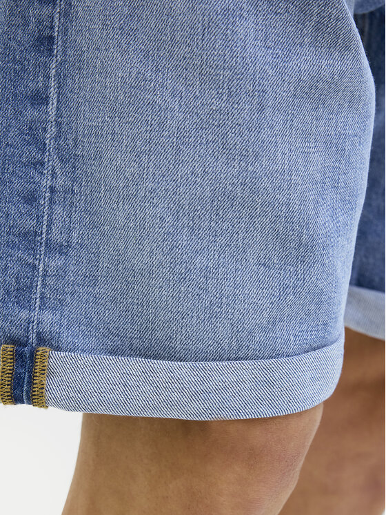 Jack&Jones Jack&Jones Jeans kratke hlače Rick 12269612 Modra Regular Fit