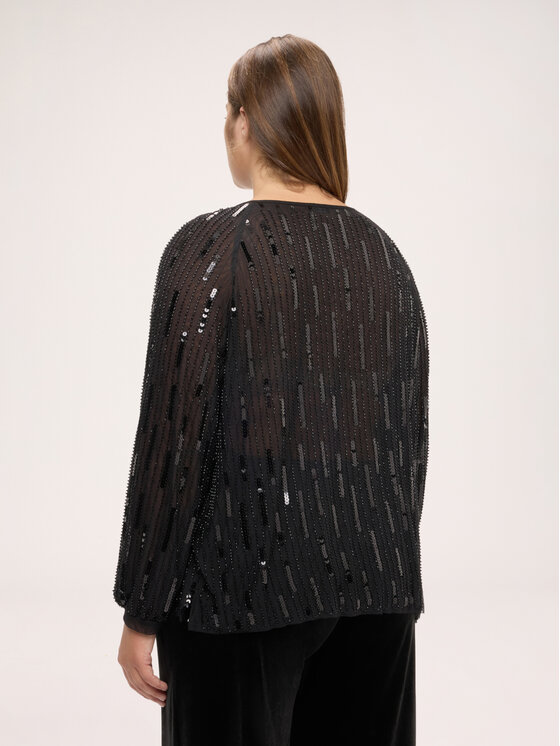 Fiorella Rubino Fiorella Rubino Blusa 2202T002600N033 Nero Regular Fit