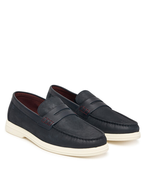 Tommy Hilfiger Tommy Hilfiger Mokaszin Mix FM0FM05785 Sötétkék
