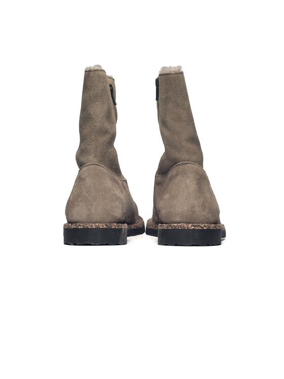 Birkenstock Birkenstock Botki Uppsala Zip Shearling Zielony