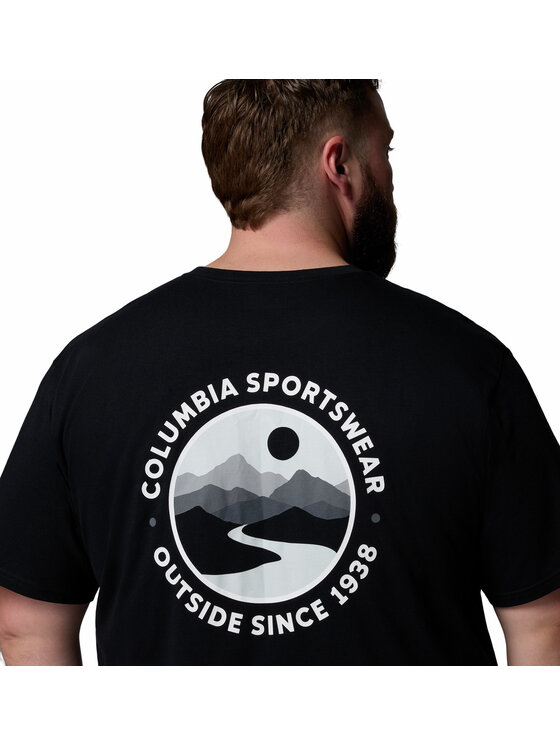 Columbia Columbia T-Shirt 215502 Czarny Regular Fit
