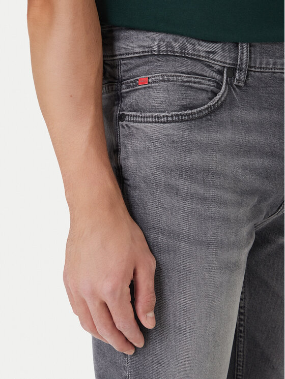 HUGO HUGO Džínsy 50556103 Sivá Slim Fit