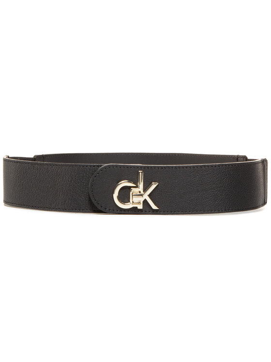 Calvin Klein Calvin Klein Cintura da donna Twist Lock Belt 45Mm K60K607333 Nero