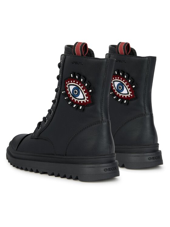 Geox Geox Stivaletti J Gillyjaw Girl J267XA 000BC C0260 D Nero