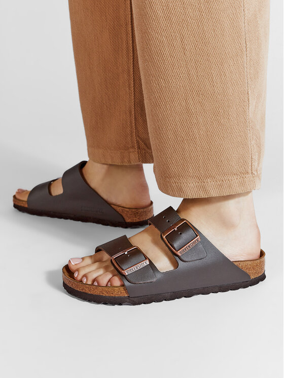 Birkenstock Birkenstock Natikači Arizona Bs 0051103 Rjava