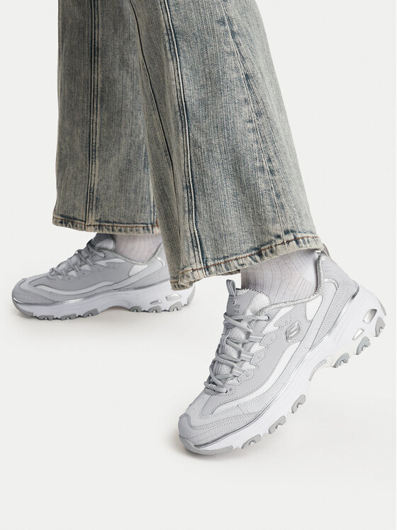 Skechers Skechers Superge D'Lites - Chrome Wave 150873/GRY Siva
