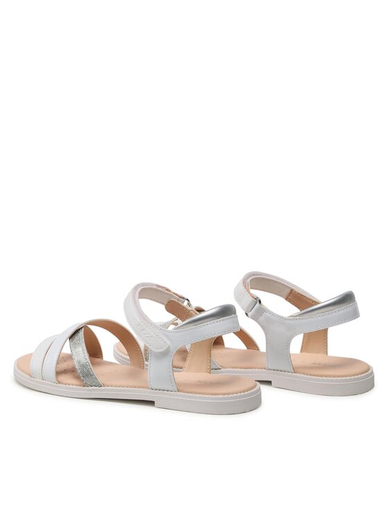 Geox Geox Sandale J Sandal Karly Girl J5235D00254C1000 D Bijela
