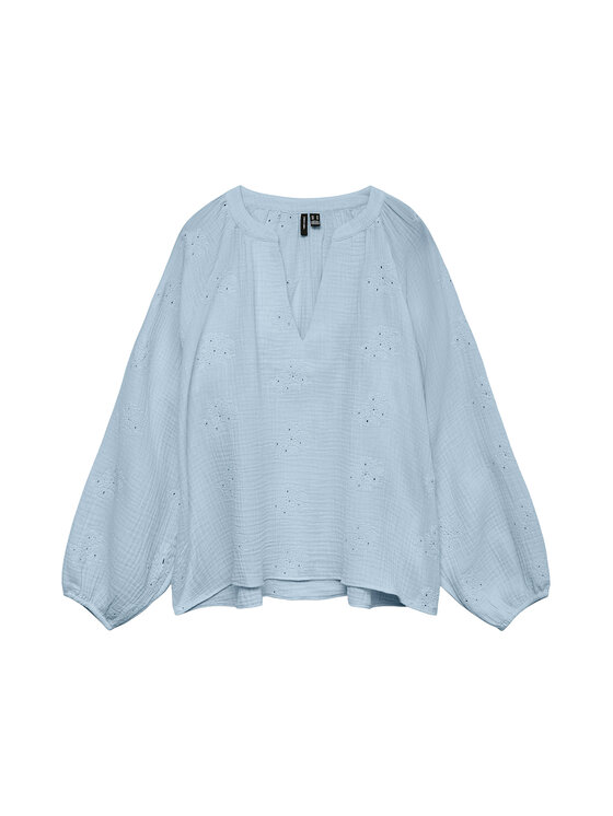 Vero Moda Vero Moda Bluza Natali 10342739 Svetlo modra Regular Fit