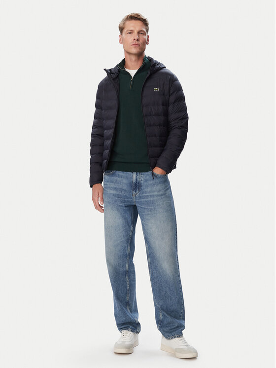Lacoste Lacoste Kurtka przejściowa BH8714 Granatowy Regular Fit