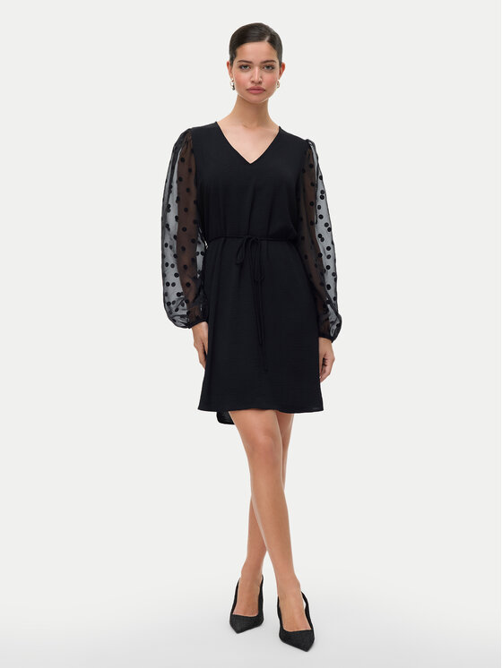 Vero Moda Vero Moda Коктейльна сукня Alva 10337473 Чорний Regular Fit