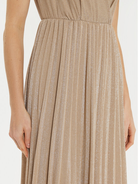 Motivi Motivi Cocktail obleka 7236W001352N Zlata Regular Fit