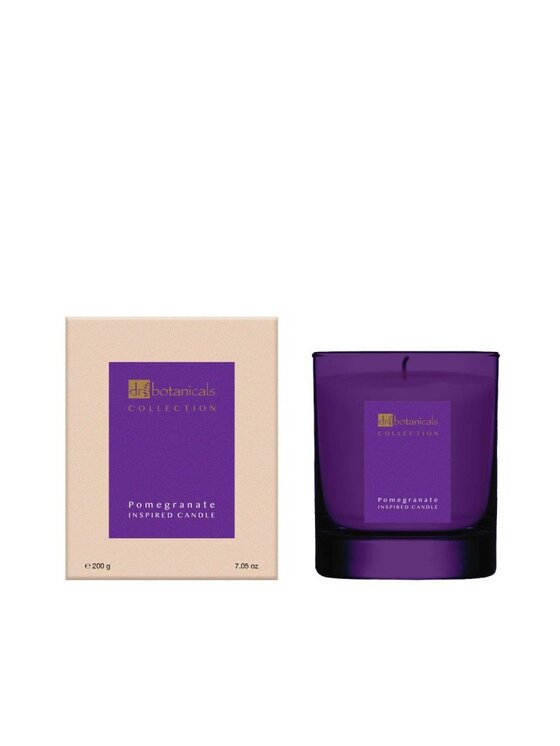Dr Botanicals Dr Botanicals Świeca Świeca inspirowana granatem DB Biały