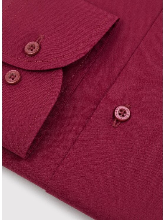 Pako Lorente Pako Lorente Koszula P24WF-1X-039 Bordowy Slim Fit