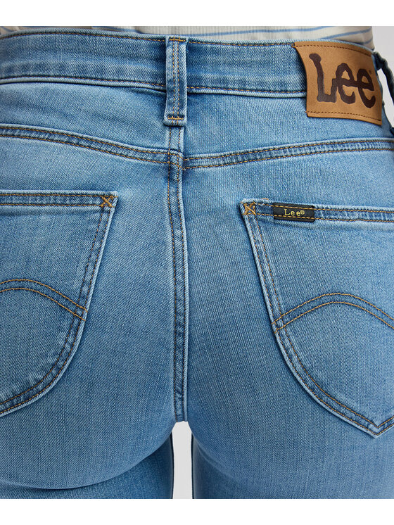 Lee Lee Jeansy Breese Niebieski Wide Leg