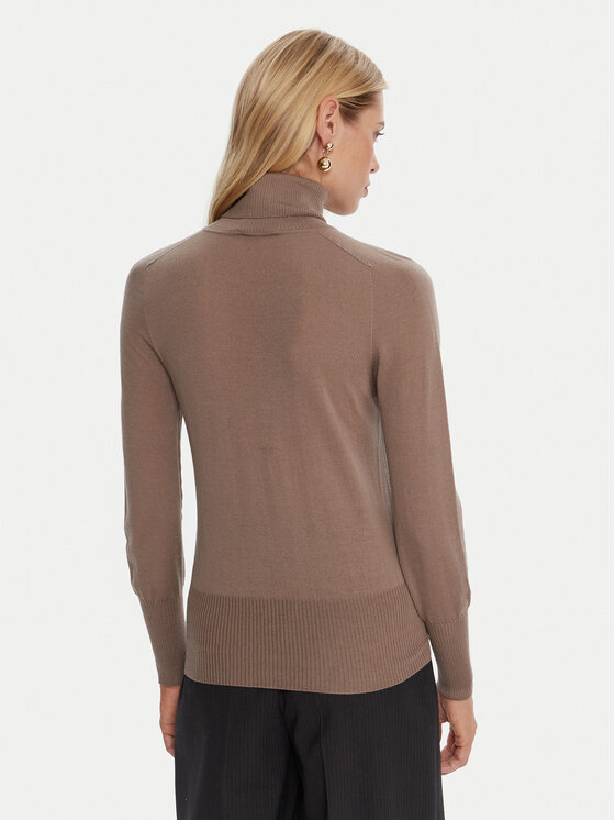 Luisa Spagnoli Luisa Spagnoli Гольф Manos 100106 Чорний Slim Fit