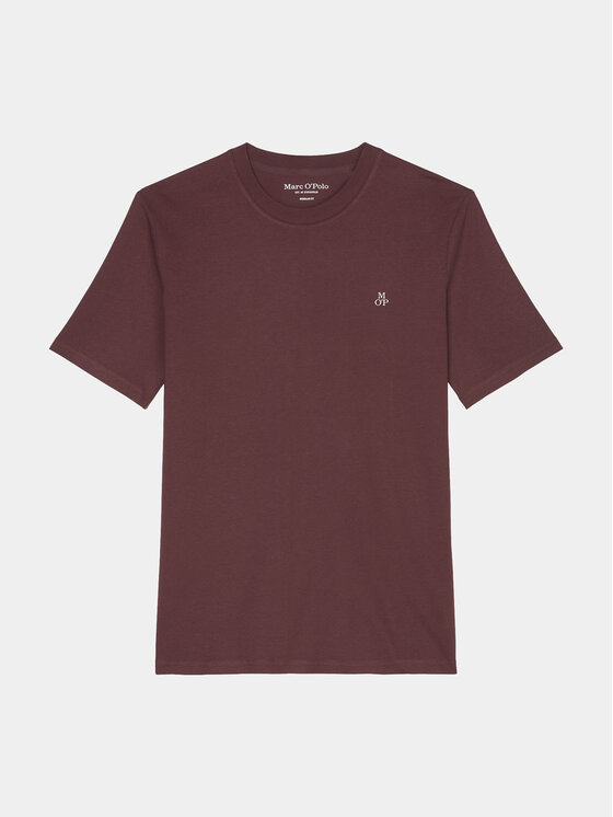 Marc O'Polo Marc O'Polo T-shirt B21 2012 51054 Tamnocrvena Regular Fit