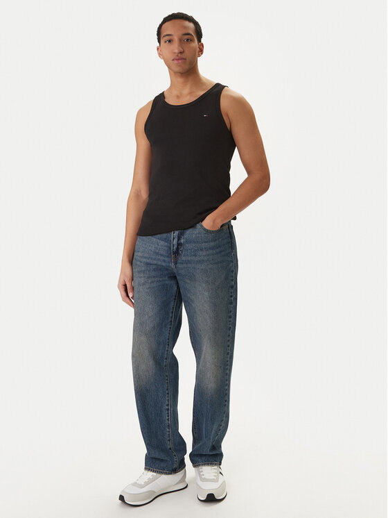 Tommy Jeans Tommy Jeans Tank topide komplekt DM0DM20769 Must Slim Fit