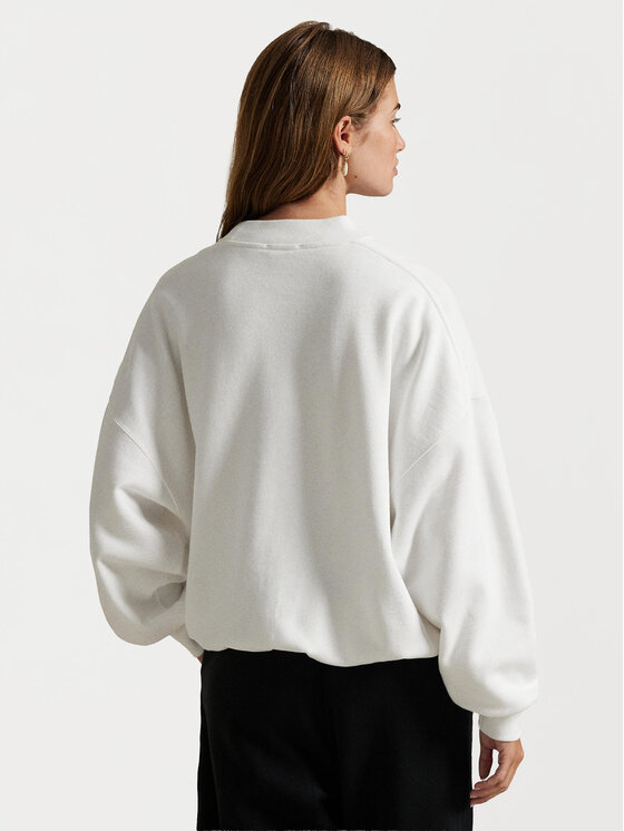 Polo Ralph Lauren Polo Ralph Lauren Суитшърт 211978147001 Бял Relaxed Fit