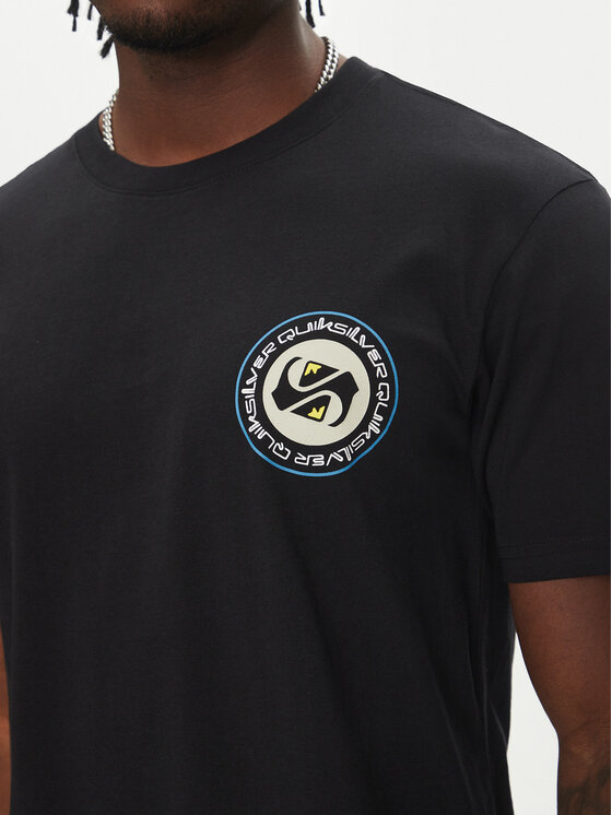 Quiksilver Quiksilver T-Shirt Circle Back Ss EQYZT08054 Schwarz