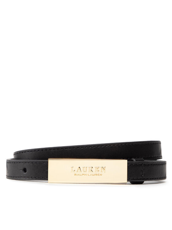 Curea de Damă Lauren Ralph Lauren New Plaque 412873090001 Negru