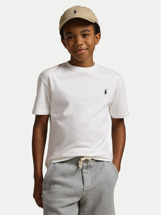 Polo Ralph Lauren Polo Ralph Lauren T-Shirt Ss Cn 323832904035 Bílá Regular Fit