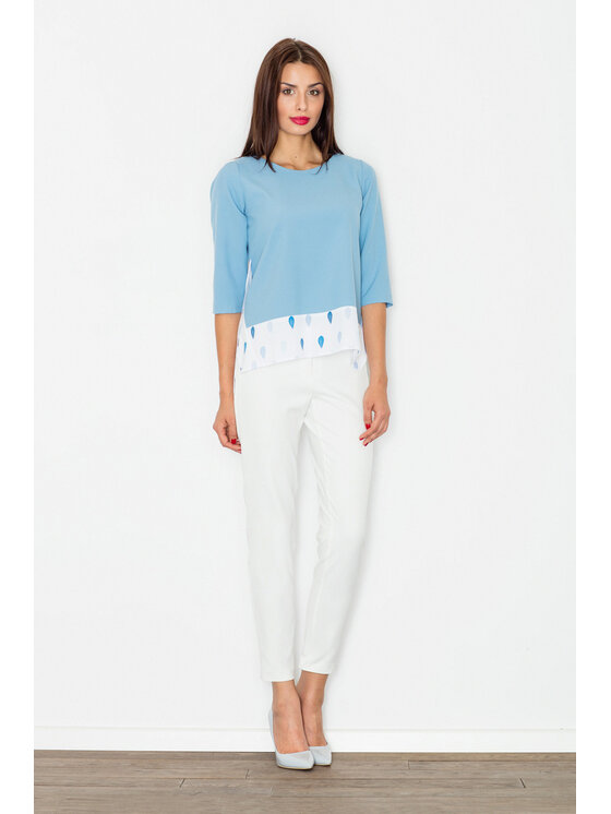 FIGL FIGL Halenka M525 Barevná Regular Fit