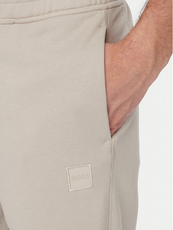 BOSS BOSS Pantaloncini sportivi 50511726 Grigio chiaro Regular Fit