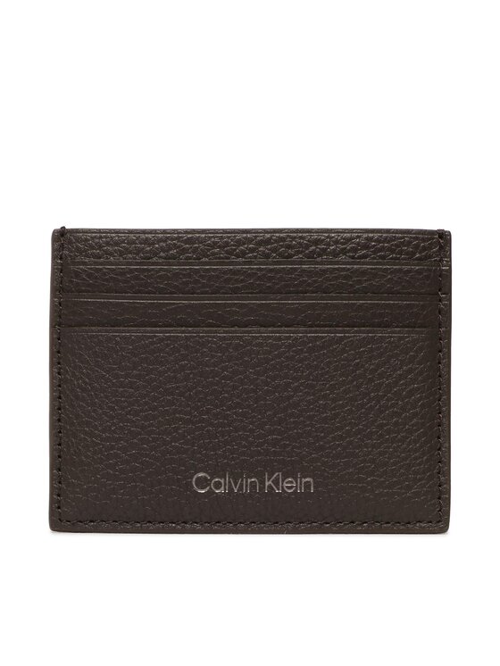 Calvin Klein Calvin Klein Etui na karty kredytowe Warmth Cardholder 6Cc K50K507389 Brązowy