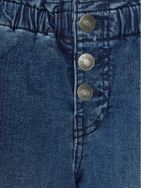 United Colors Of Benetton United Colors Of Benetton Jeans hlače 4ULQCE02W Modra Relaxed Fit