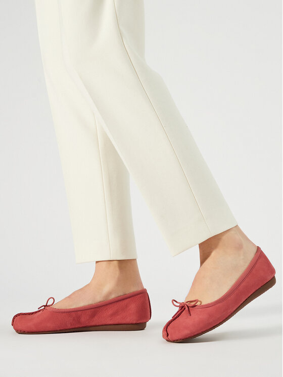 Clarks Clarks Балеринки Freckle Ice 26176285 Розов