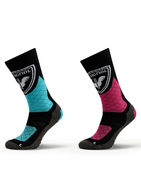 Set di 2 paia di calzini lunghi da bambini