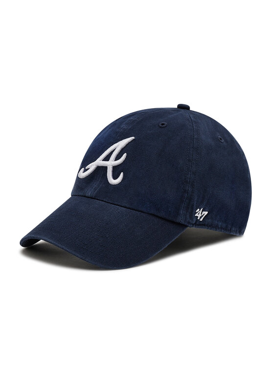47 Brand Kepurė su snapeliu Brand Atlanta Braves B-RGW01GWS-RA Tamsiai mėlyna