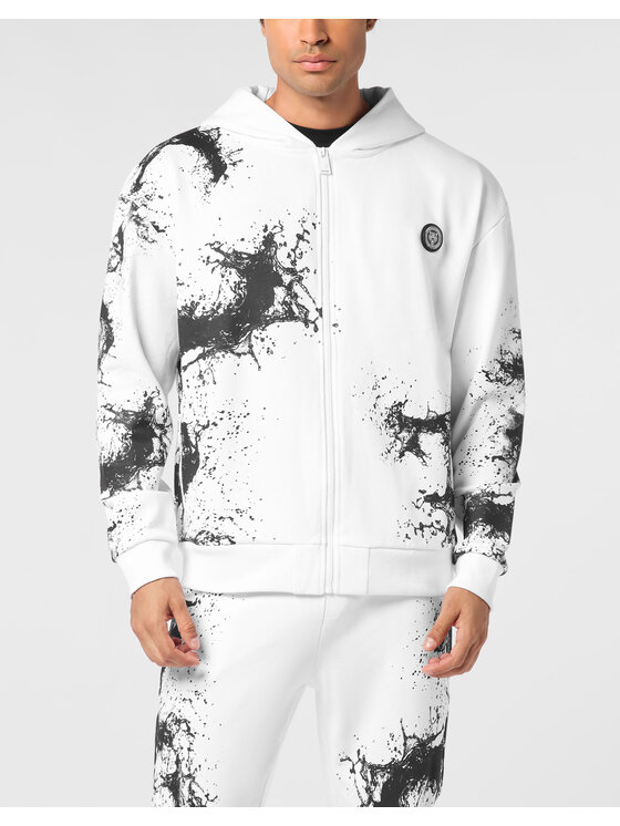 Plein Sport Plein Sport Felpa 28321 Bianco Regular Fit