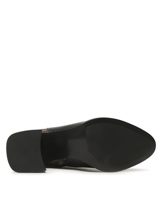 Calvin Klein Calvin Klein Botki Almond HW0HW01322 Czarny