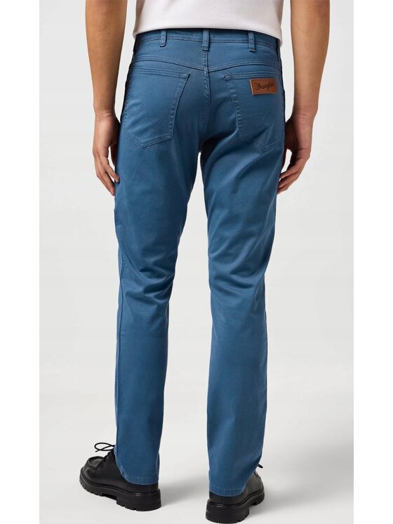 Wrangler Wrangler Jeansy Texas Slim Niebieski Slim Fit