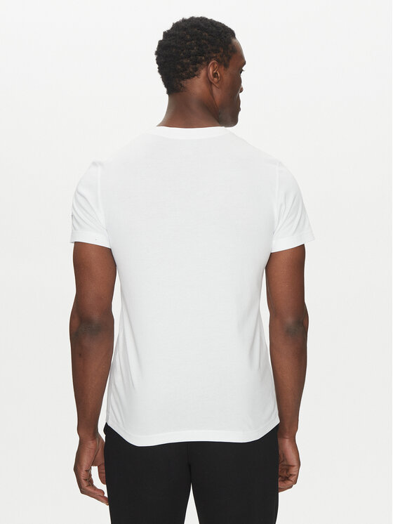 Lacoste Lacoste Комплект тениска и шапка TH1044 Бял Regular Fit
