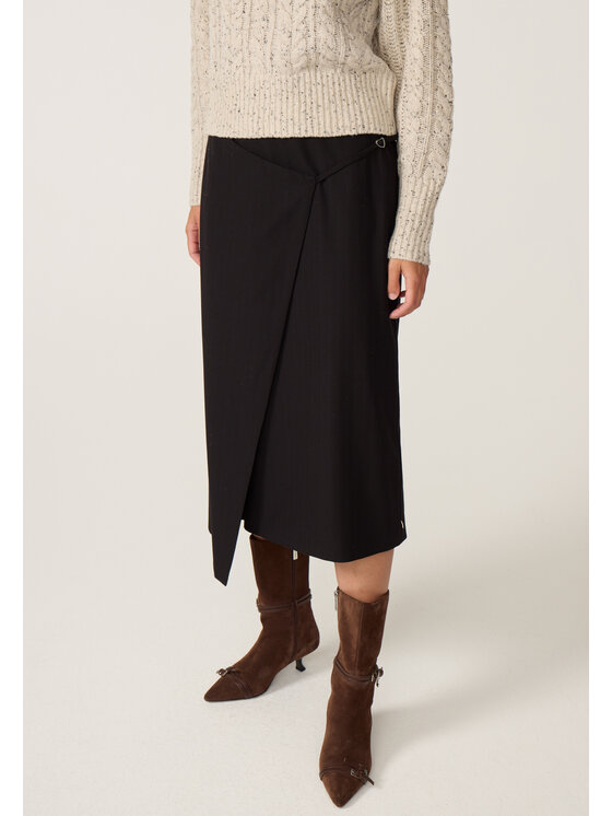 Fabienne Chapot Fabienne Chapot Spódnica maxi 6719-509-99 Czarny Regular Fit
