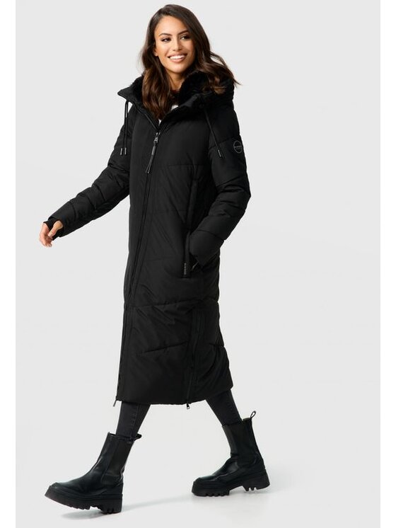 Marikoo Marikoo Kurtka zimowa Nadaree xvi Czarny Casual Fit