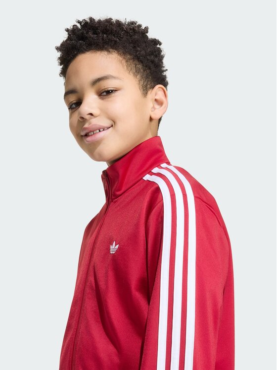 adidas adidas Majica dugih rukava Firebird HZ6647 Crvena Loose Fit