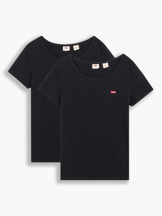 Levi's® Levi's® Póló szett The Perfect 74856-0006 Fekete Regular Fit